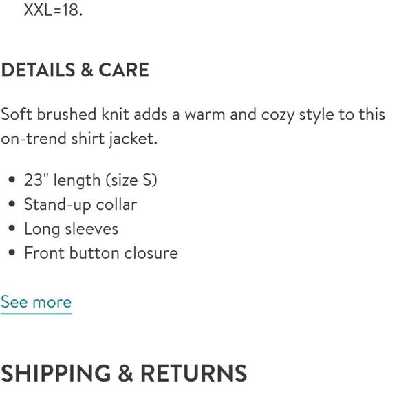 NWT Bagatelle COZY brushed knit Plaid Shacket - Picture 7 of 8